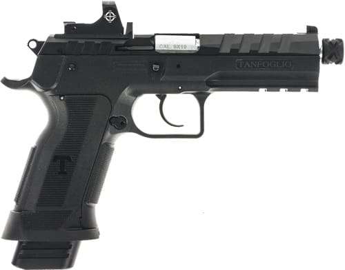 TANFOGLIO FORCE DUTY 9MM 4.9″ – 20RD POLY THREADED BLACK