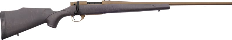 WEATHERBY VANGUARD WEATHRGUARD – 25-06REM 24″ BRONZE/BLACK POLY