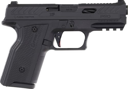 FUSION XF PRO 9MM 4″ 10RD – BLACK OPTIC READY/GLOCK MAGS