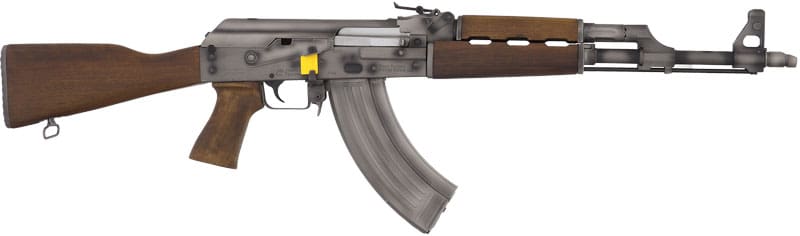 ZASTAVA ZPAPM70 BATTLE WORN – RIFLE 7.62X39 30RD DARK WOOD