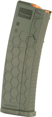 HEXMAG MAGAZINE AR-15 5.56X45 – 10RD OD GREEN POLYMER SERIES 2