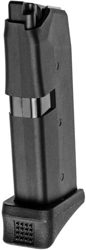 KCI USA INC MAGAZINE FOR GLOCK – 43 9MM 6RD BLK POLY W/GRIP EXT