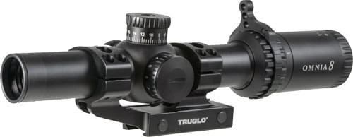 TRUGLO OMNIA 1-8X24MM SCOPE – 30MM TUBE IR SP W/1PC MOUNT DO