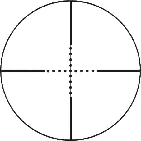 BSA TACTICAL WEAPON SCOPE - 4X30MM W/RINGS MIL-DOT BLK - Image 2