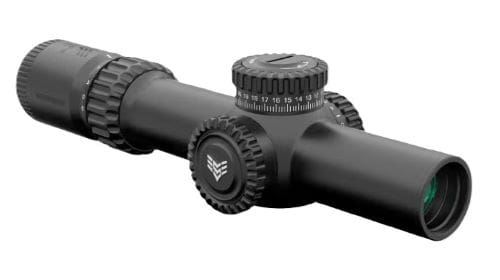 SWAMPFOX WARHORSE 1-6X24 – RED IR MIL 34MM