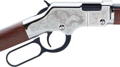 HENRY H4 SILVER EAGLE 2ND ED. - 22S/L/LR 20" OCTAGON ENGRAVED - Image 3