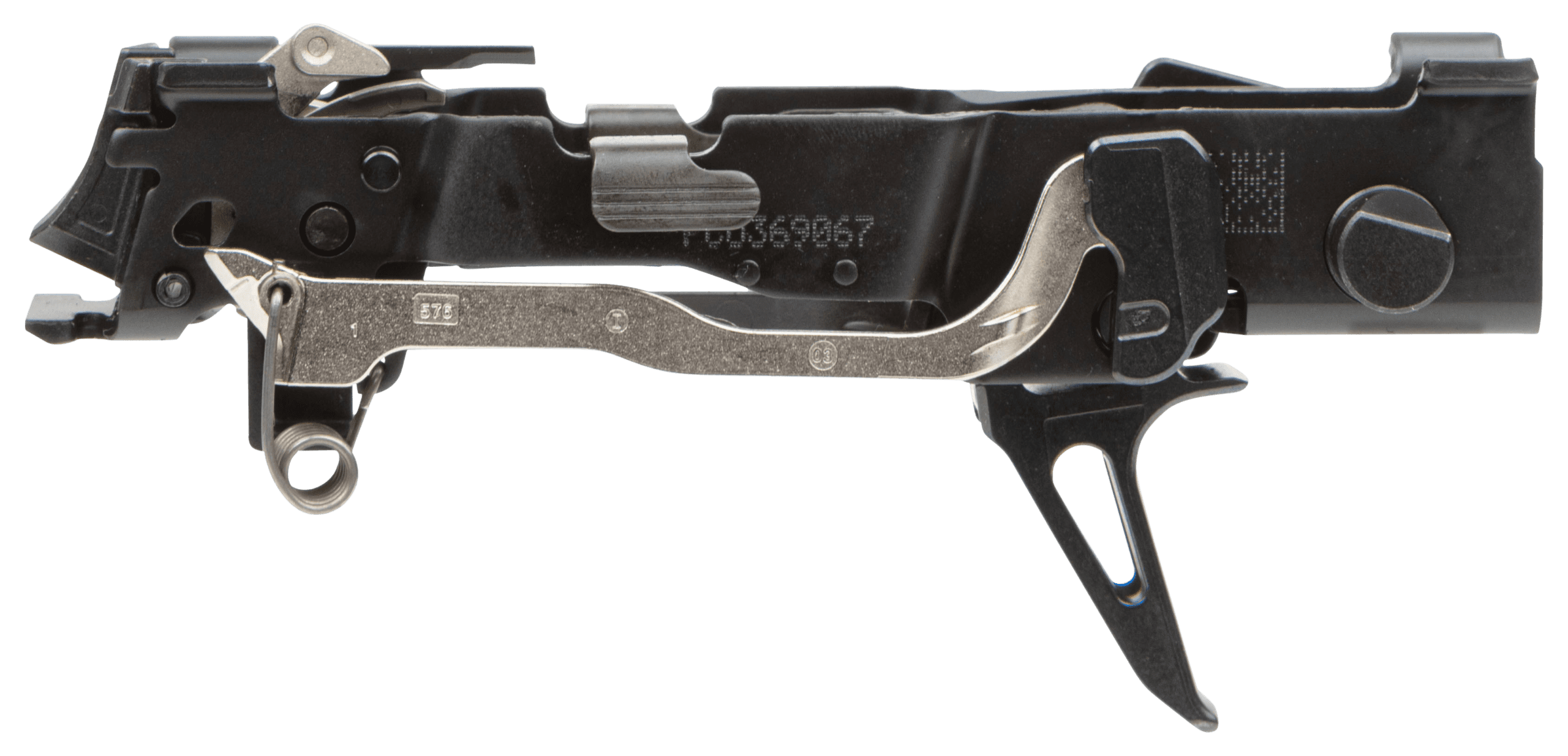 SIG SAUER P320 FIRE CONTROL UNIT 9/40/357 CUSTOM WORKS SKLT FLT BLD BLK