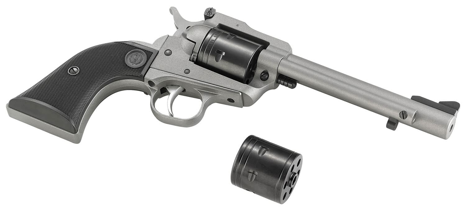 RUGER SUPER WRANGLER 22LR/WMR 5.5″ 6RD SILVER