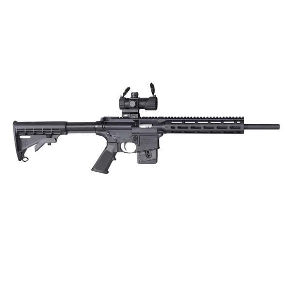 SMITH & WESSON M&P 15-22 SPORT II OR CRMSN TRC 22LR 16.5″ FIXED STOCK COMPLIANT