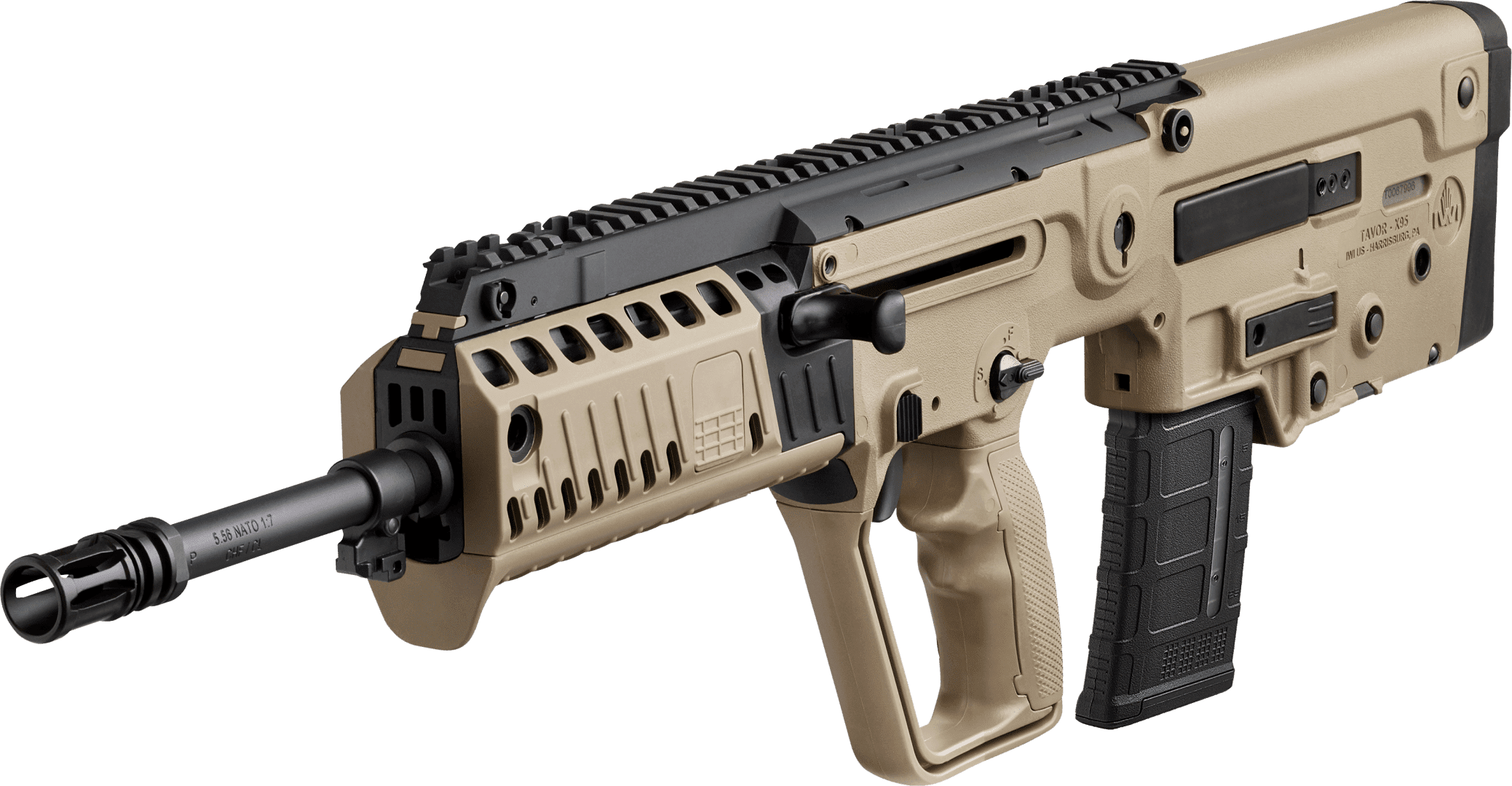 IWI TAVOR X95 5.56 NATO 18″ 1-30RD FDE