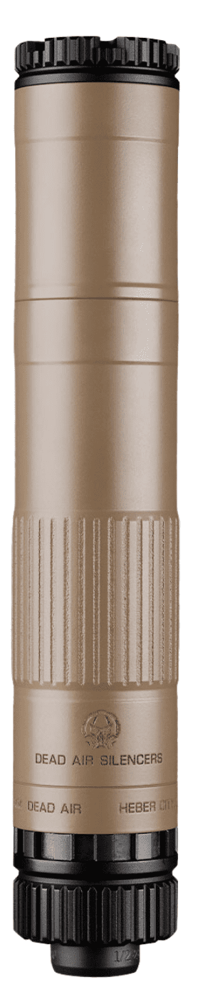 DEAD AIR MOJAVE 9 FDE MODULAR 9MM SLNCR GMS LOW BACK PRESSURE  W/ 1/2-28 PSTN