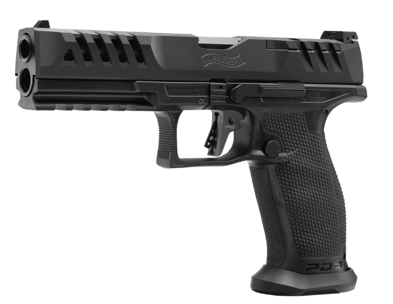 WALTHER PDP MATCH POLY OPTIC READY 9MM PSTL 5″ BLK 3-20RD MAGS