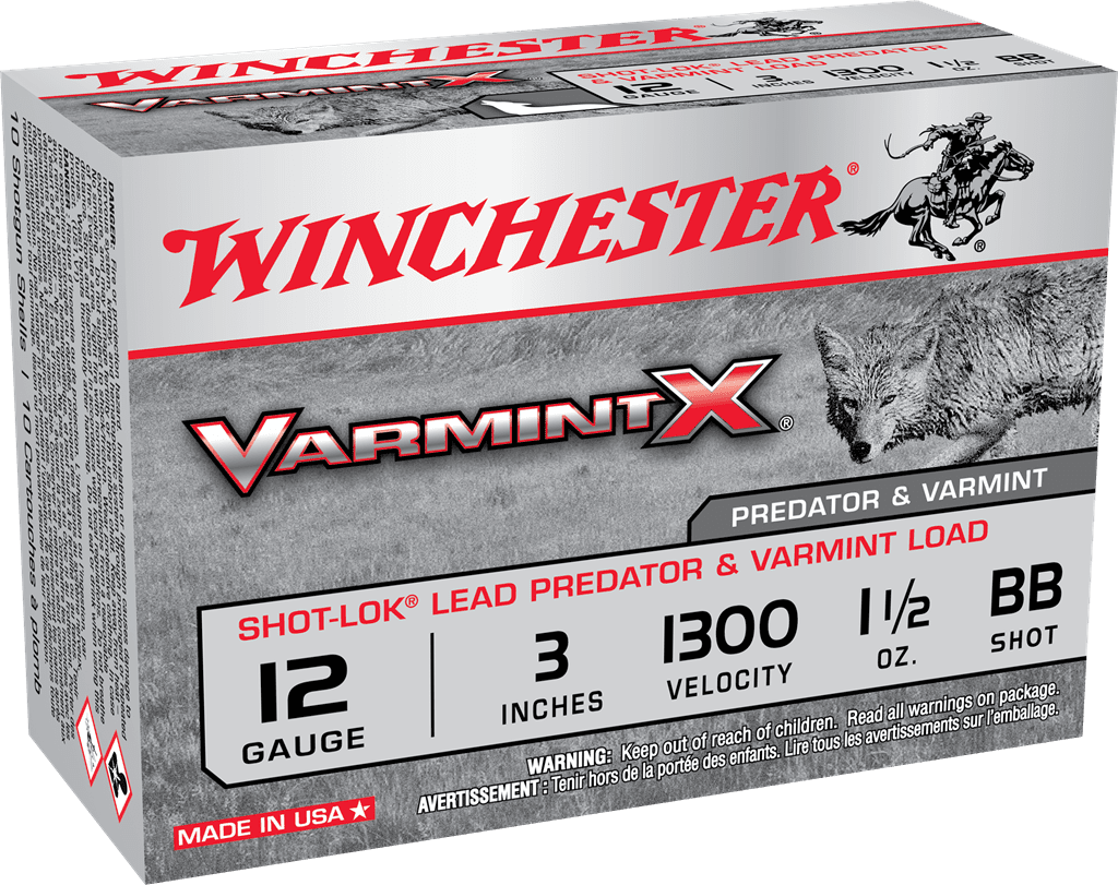 VARMINT X SHOT LOK 12GA 3″ BB 1-1/2OZ