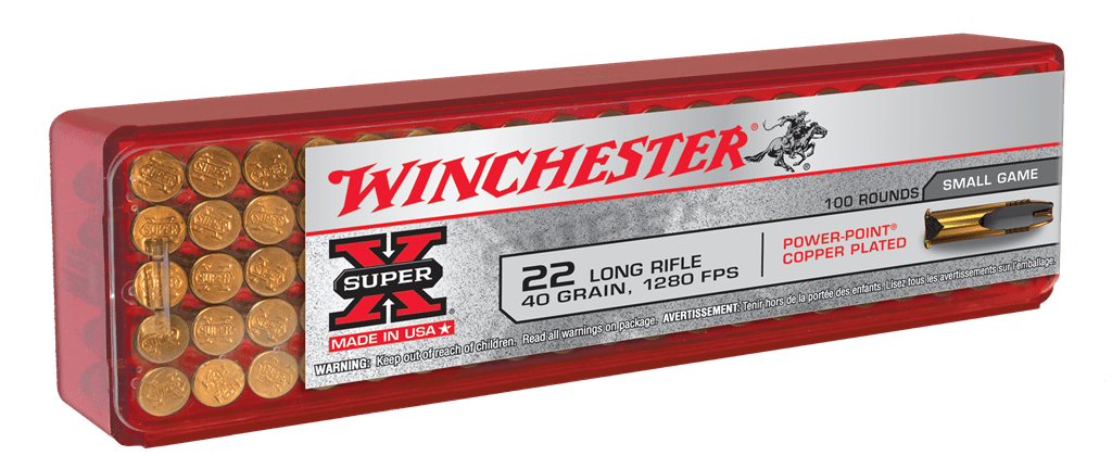WINCHESTER PWRPNTHP 22LR 40GR 100PK