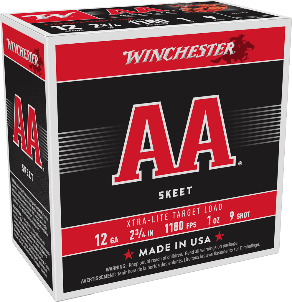 WINCHESTER AA XTRA LITE 12GA 2-3/4 #9 25RD 1OZ