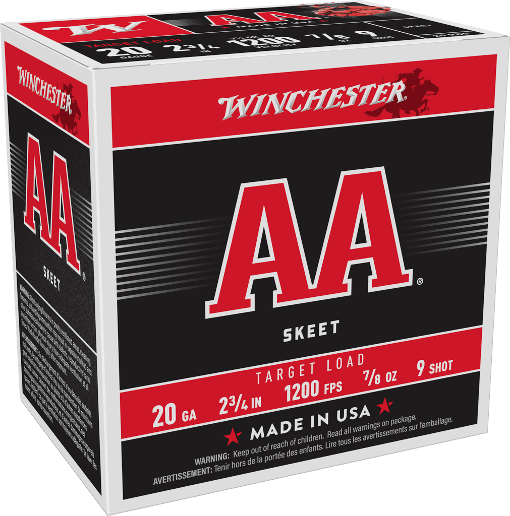 WINCHESTER AA SKEET LD 20GA 23/4 #9