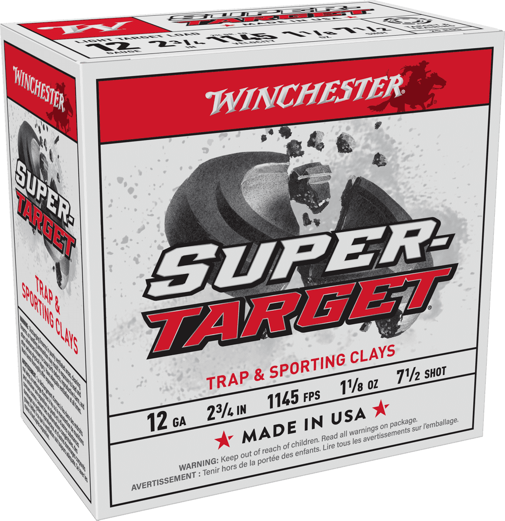 WINCHESTER SPR TRGT 12GA 1-1/8 7.5 SHOT 25RD BX 250RD CASE