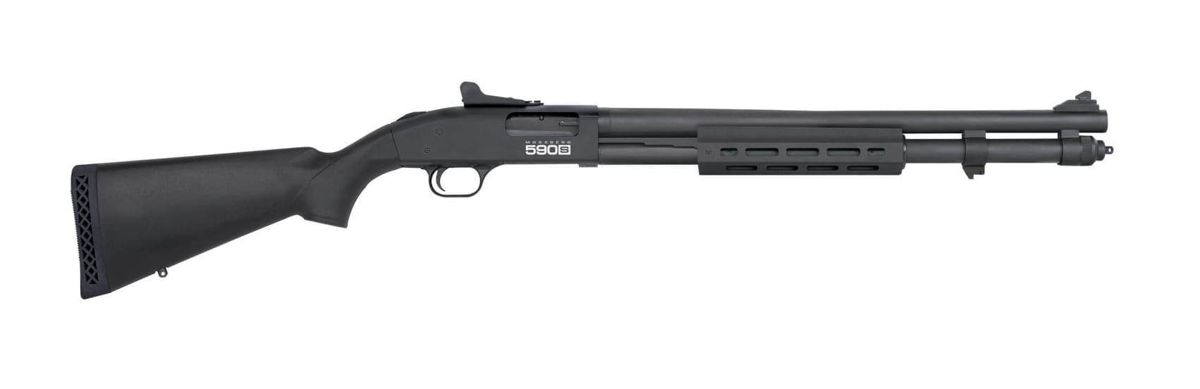 MOSSBERG 590S TACTICAL 12G 20″ 13+1RD BLK GHOST RING SIGHT