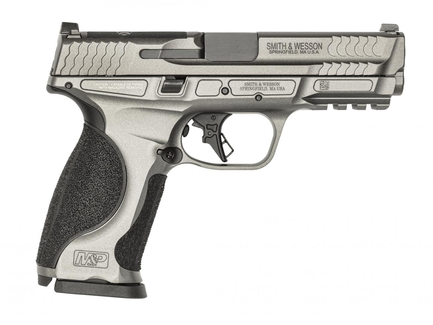 SMITH & WESSON M&P M2.0 METAL OR NTS GRAY 9MM 4.25″ 2-10RD