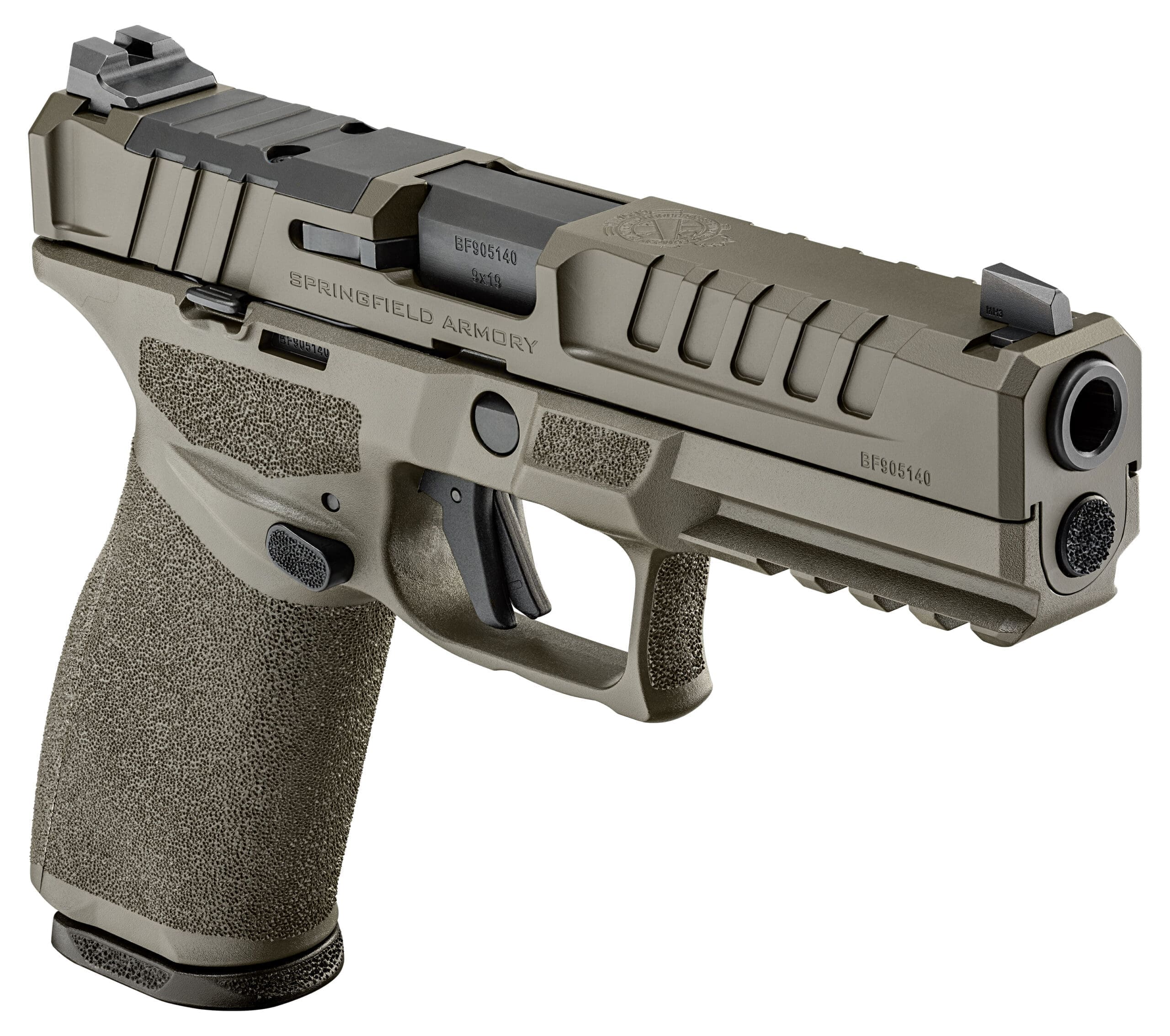 SPRINGFIELD ARMORY ECHELON ODG PSTL U NOTCH 9MM PSTL 4.5″ 2-15RD