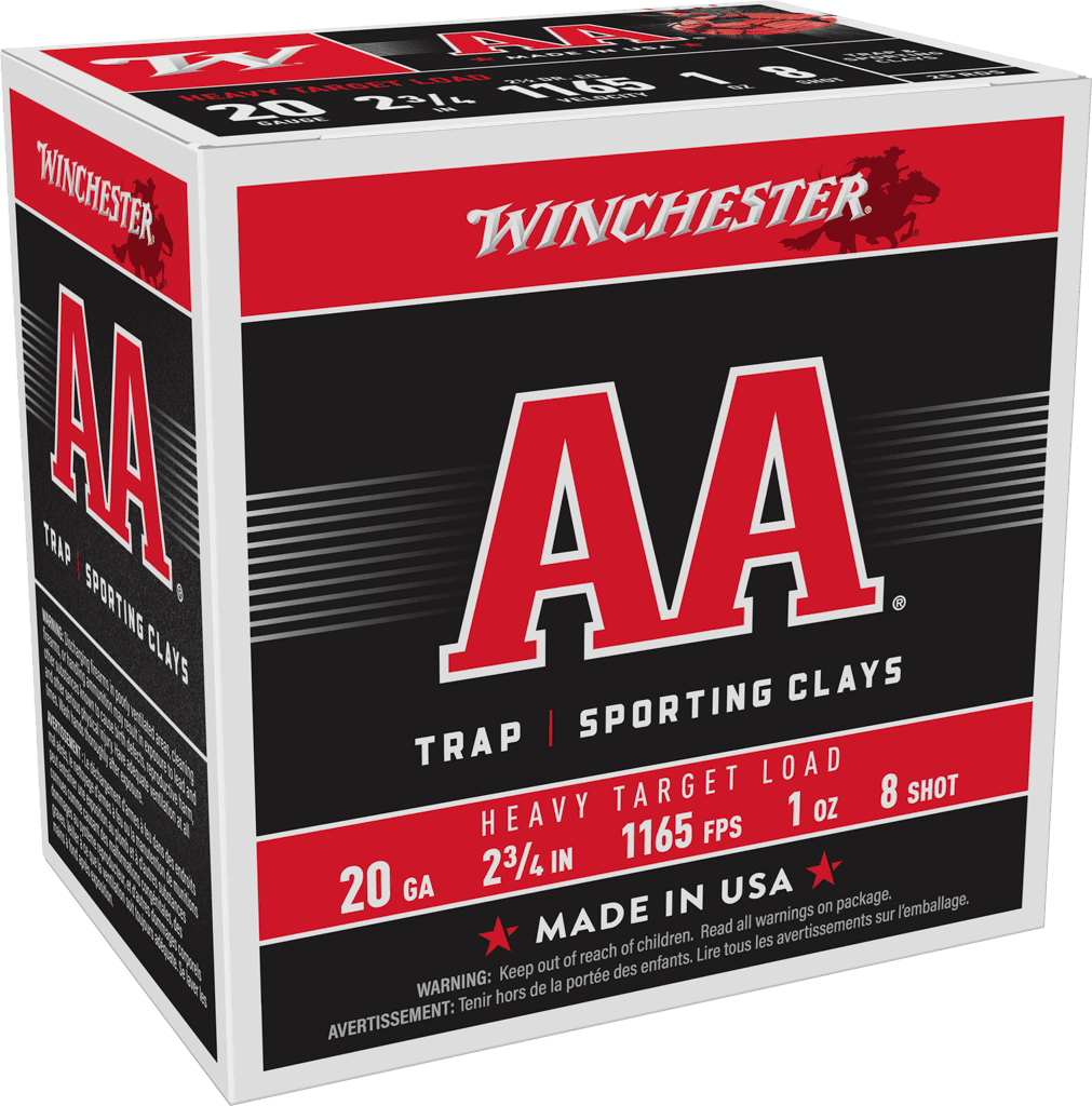 WINCHESTER AA HNDCP 20GA 23/4 1OZ 8