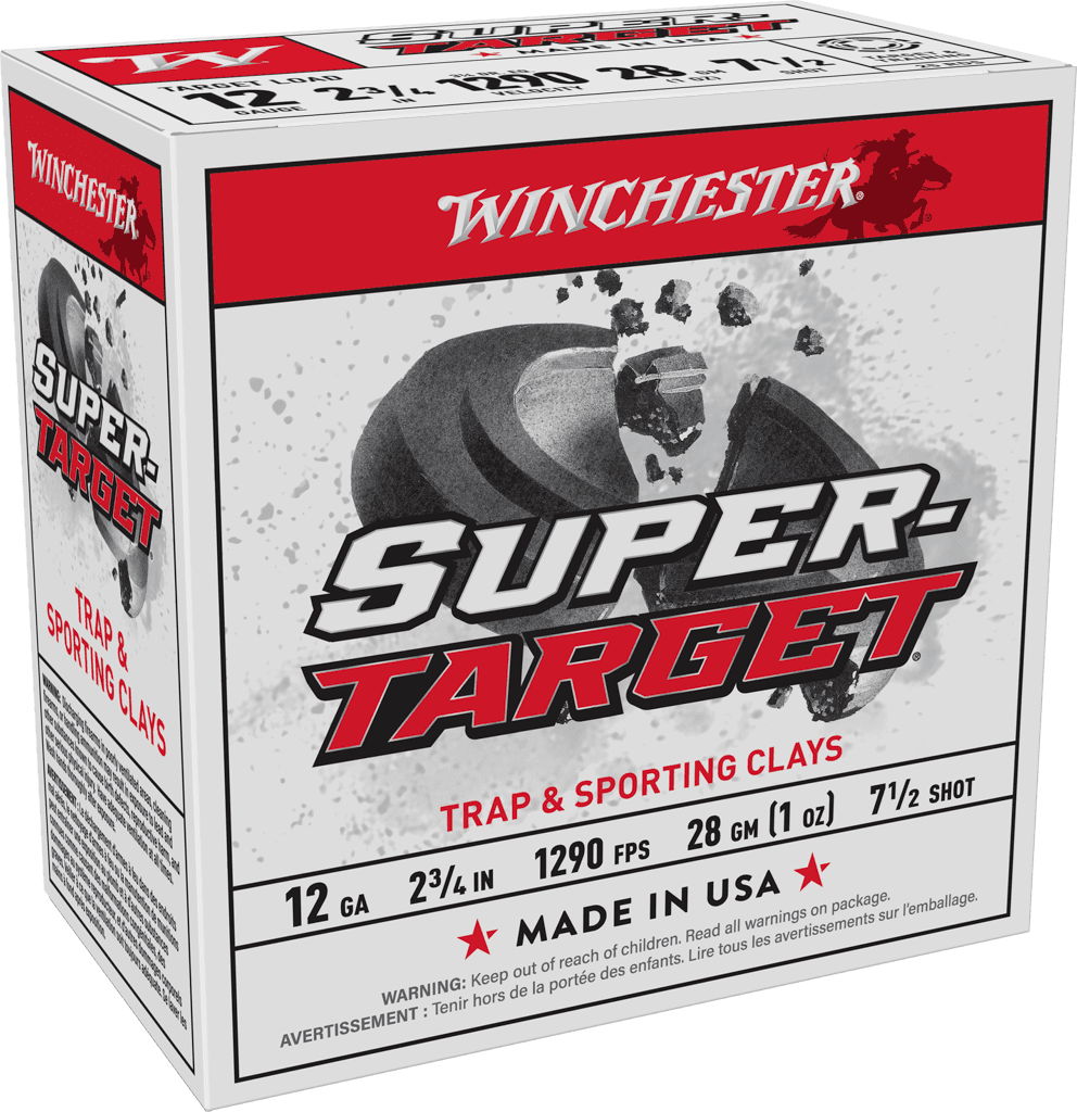 WINCHESTER 12G 2-3/4″ #7.5 1OZ SPR TRGT 25RD/250RD