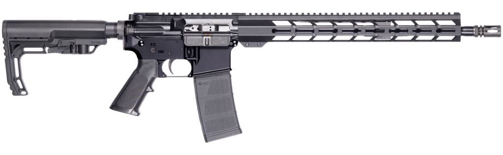 POF P-15 BASE RIFLE 5.56 16.5″BBL, 15″MLOK RAIL, DIRECT IMPENGMENT 1-30RD MAGAZINE