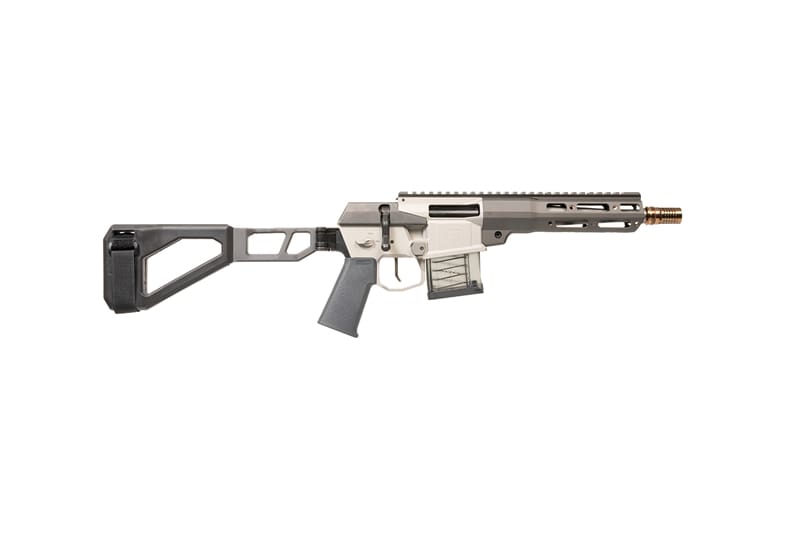 Q MINI FIX 300BLK 8″ PSTL BLACK WITH BRACE 1-10RD MAGAZINE