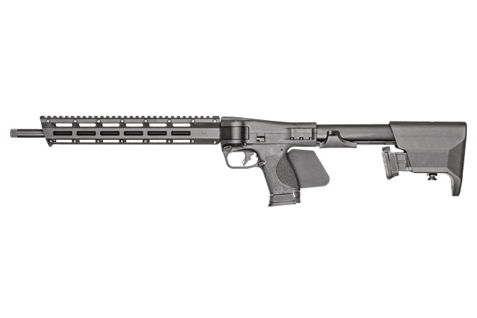 SMITH & WESSON M&P FPC BLK 9MM RFL 16.25″ 10RD CALI COMPLIANT