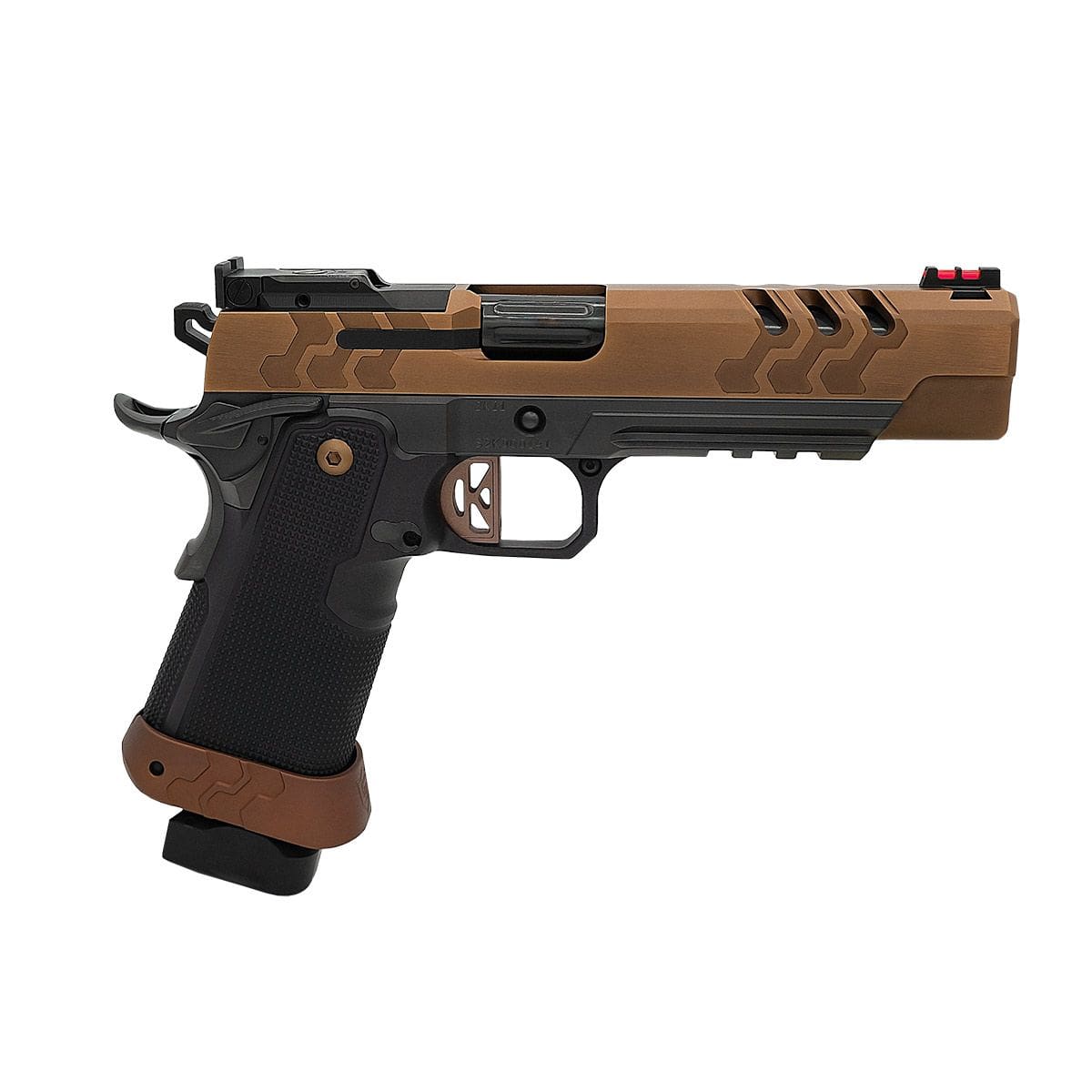 KIMBER 2K11 TARGET O.R. 9MM PISTOL 5″ COYOTE PVD FINISH, GT TRIGGER, 1-17RD, 2-20RD MAGS