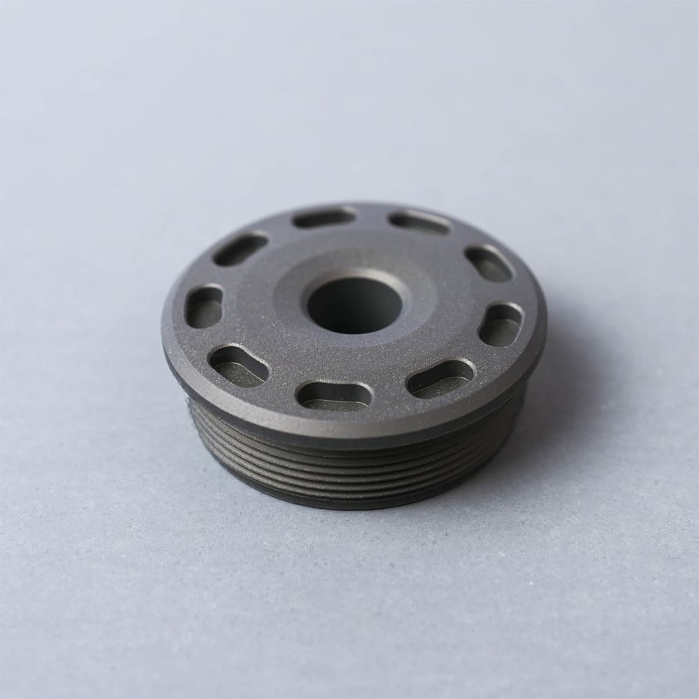 SILENCERCO BRAVO FRONT CAP TITANIUM .223CAL