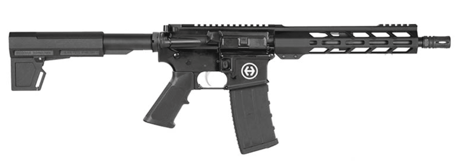 HI POINT HP15P 300BLK PISTOL 10.5″ BBL, 9.5″ MLOK BLACK BLADE/BRACE 1-30RD MAG