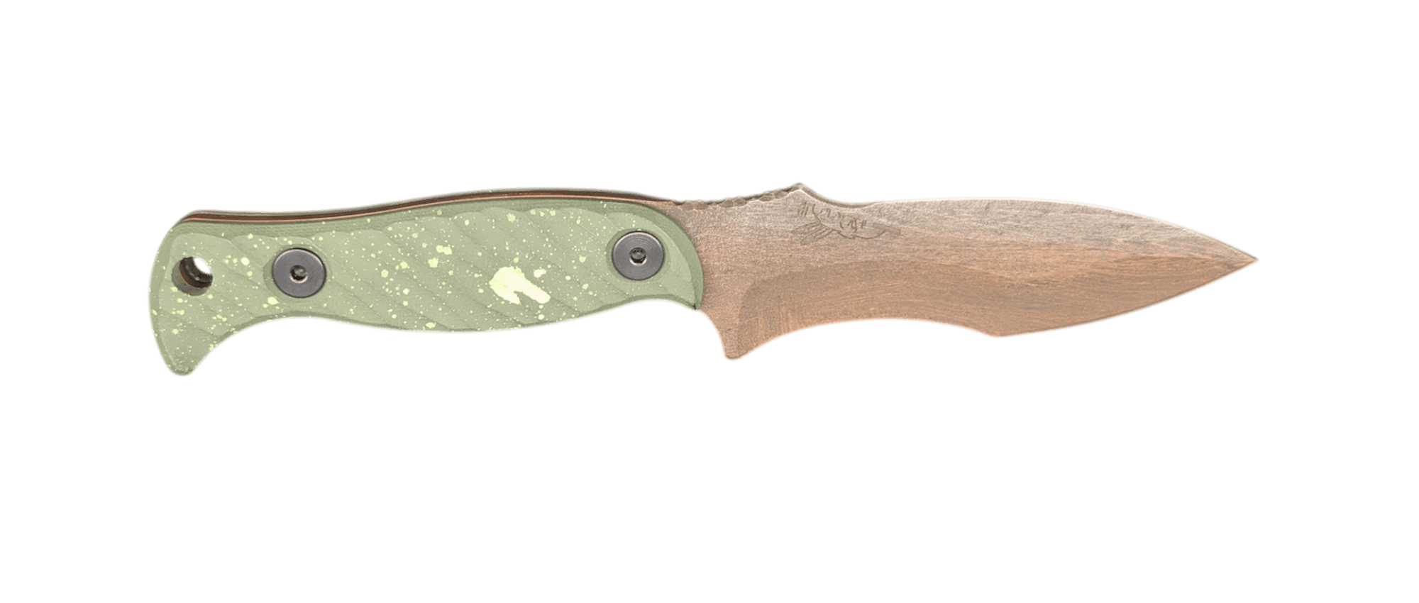 HALF FACE BLADES EXTREMIS DOOMSDAY 3.5″ BLADE, 7.5″OA, S45VN STEEL, MICARTA GRIP