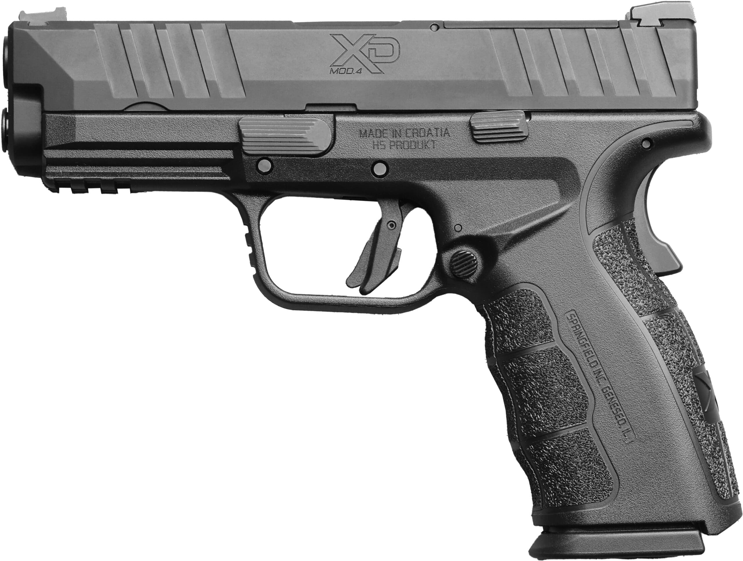 SPRINGFIELD XD-MOD4 9MM PISTOL 4″ BLACK OSP 1-10RD MAG