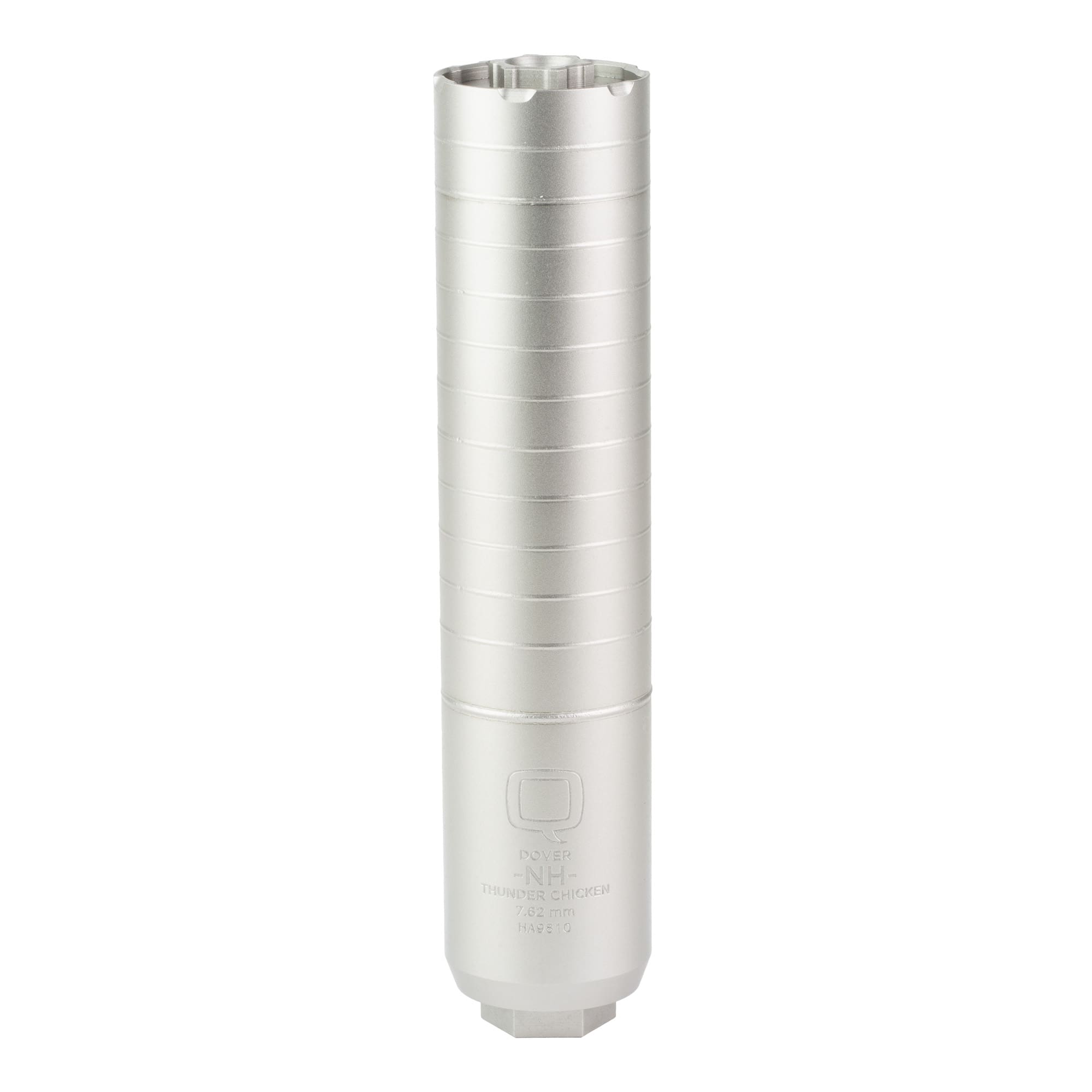 Q THUNDER CHICKEN REAR END 7.62MM SUPPRESSOR 1.75″ TITANIUM QUICK DETACH