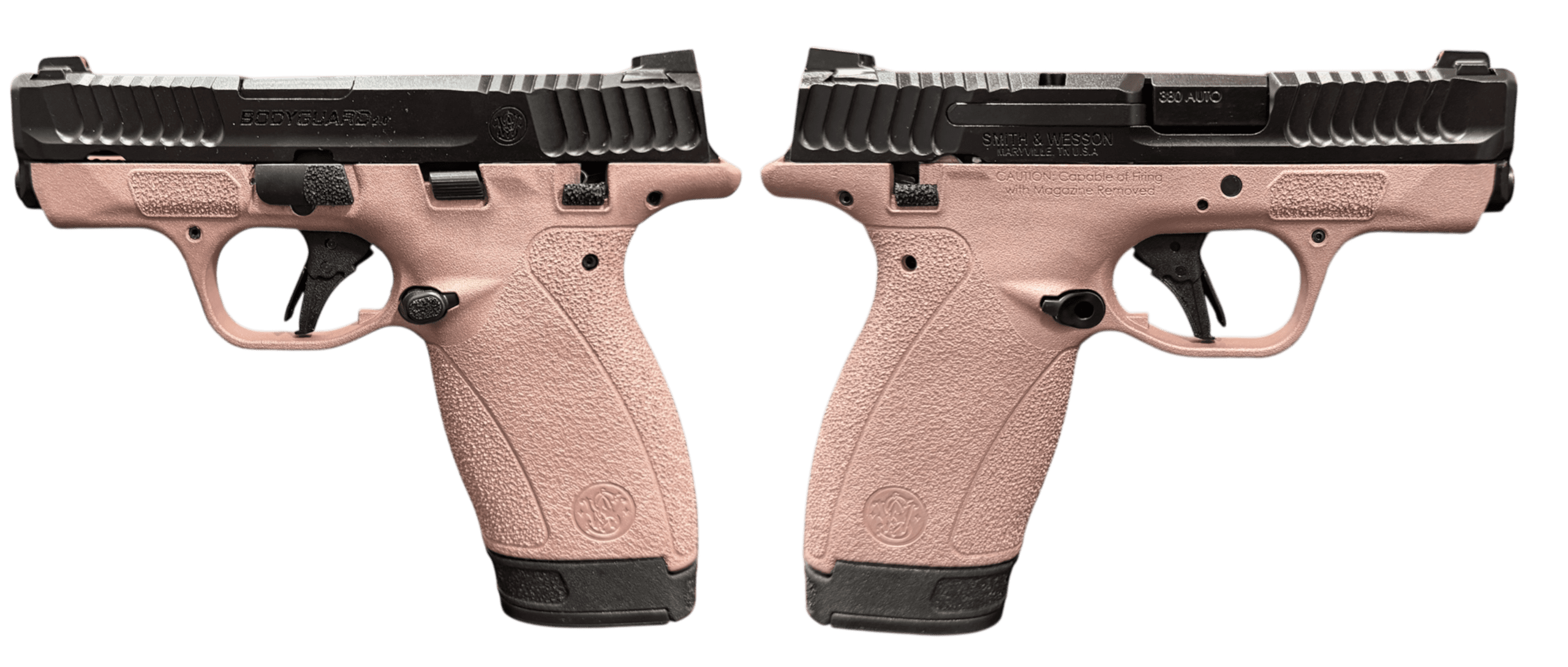 SMITH & WESSON BODYGUARD 2.0 380ACP PISTOL T.S. ROSE GOLD FRAME ORION EXCLUSIVE 1-12RD 1-10RD MAG