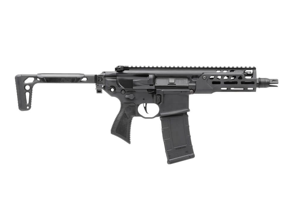 SIG SAUER PMCX RATTLER LT PISTOL 5.56 7.75″ PCB BLK