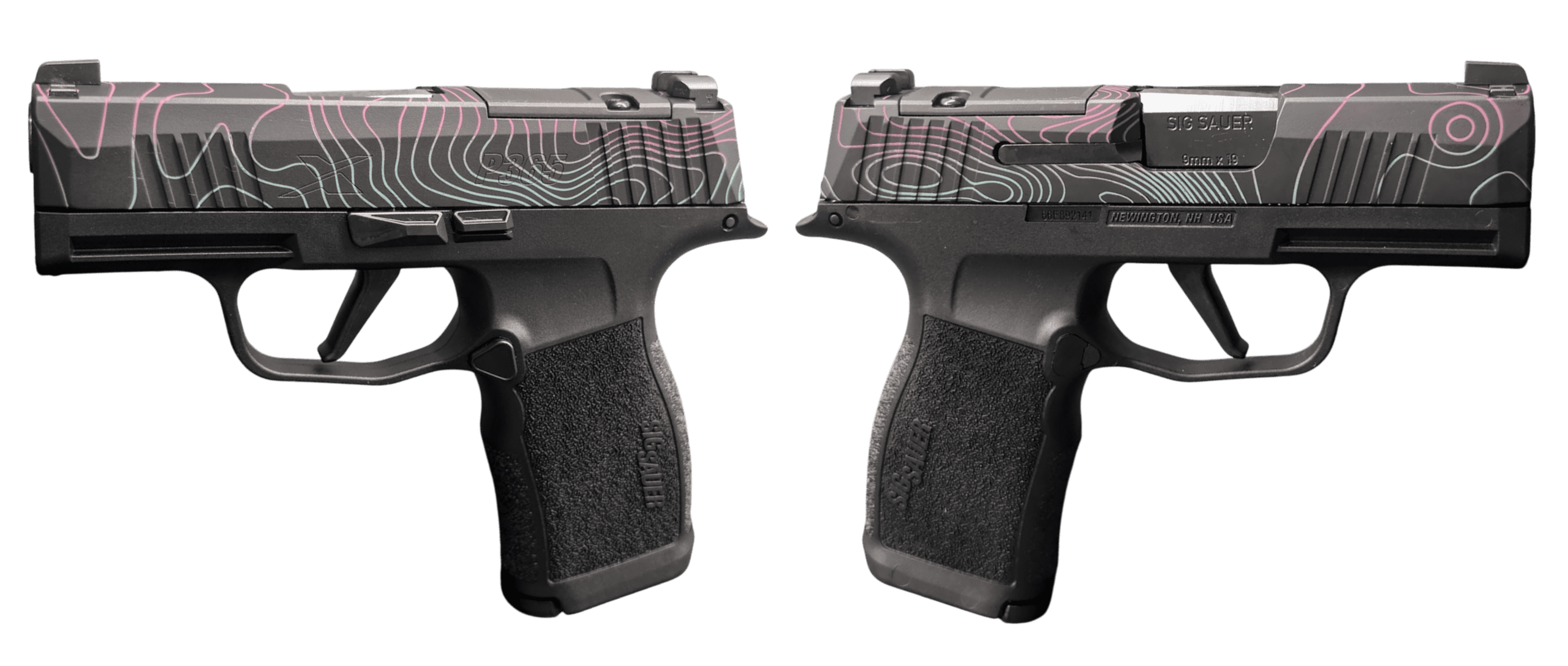 SIG SAUER P365X TOPO 9MM PSTL 3.1″ BBL 2-12RD MAGS