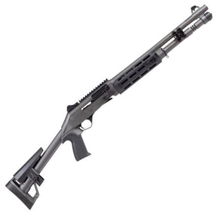 PANZER ARMS M4 SPEED PRO 12G 18.5″ PORTED BBL, GREY, MLOK HG, 5RD