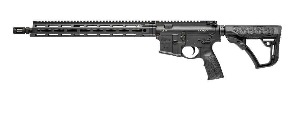 DANIEL DEFENSE DDM4V7 5.56 RIFLE 16″ MOD RAIL, BLACK NO MAG