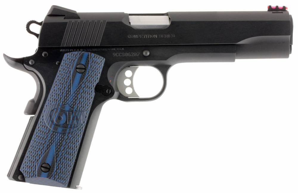 COLT 1911 COMPETITION PISTOL 9MM 5″ BLUED