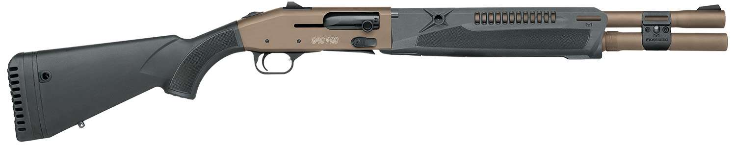 MOSSBERG 940 SPX 12G SHOTGUN 18.5″ BLK/FDE 7+1