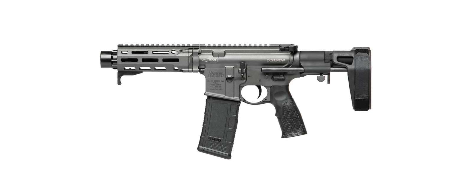 DANIEL DEFENSE DDM4 PDW 300 BO PISTOL COBALT NO MAG