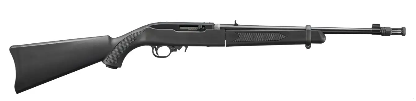 RUGER 10/22 TAKE DOWN 22LR RIFLE 16.4″ W/ FLASH SUPP MOUNT 1/2X28, BX-TRIGGER 1-10RD
