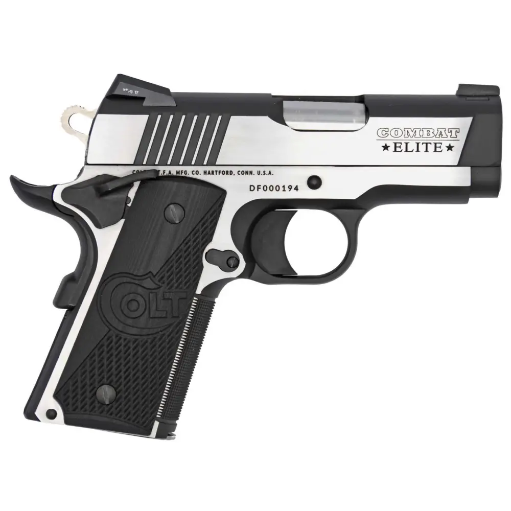 COLT 1911 COMBAT ELITE DEFENDER 9MM 3″ TWO TONE