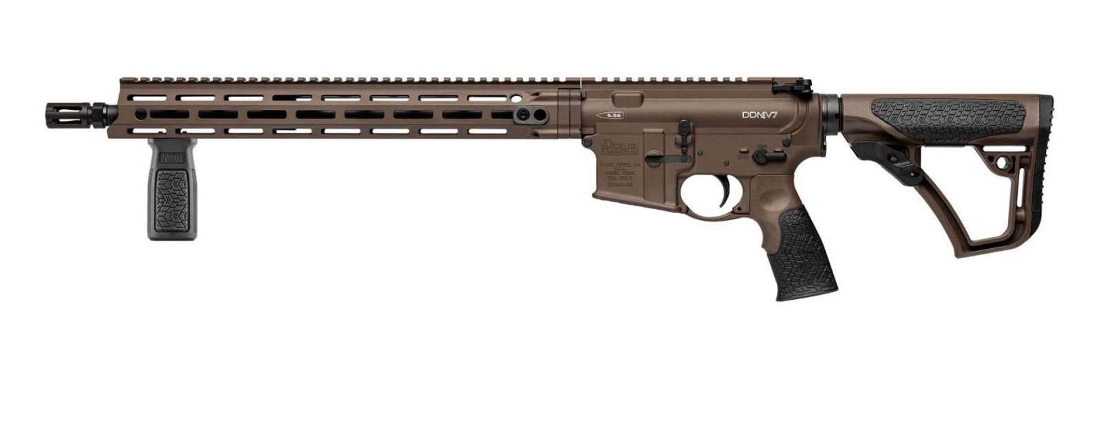 DANIEL DEFENSE DDM4V7 5.56MM RIFLE 16″ MFR RAIL MIL SPEC+ NO MAG