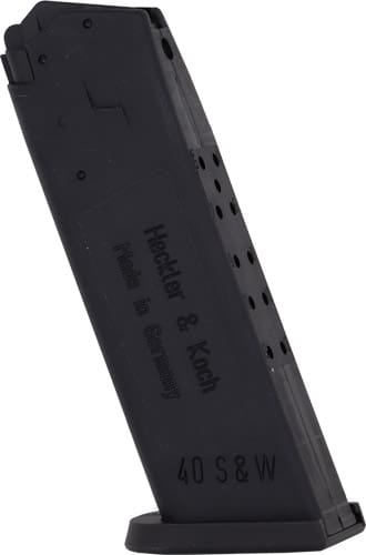 HK MAGAZINE USP40 40S&W 13RD – BLACK POLYMER