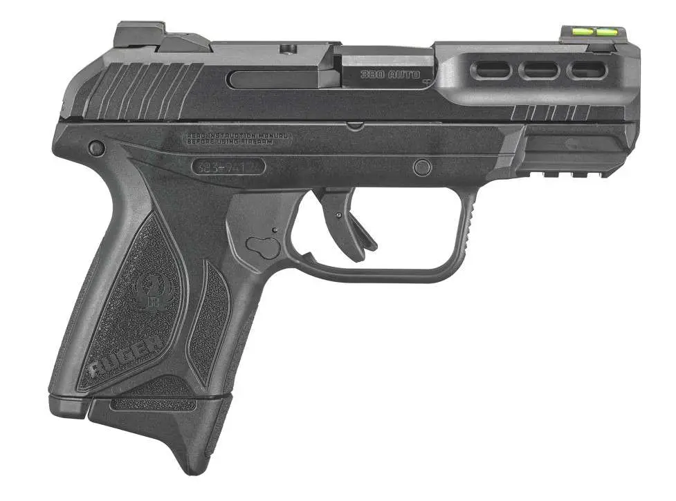 RUGER SECURITY 380ACP PSTL 3.42″BBL BLK 2-10RD MAGS
