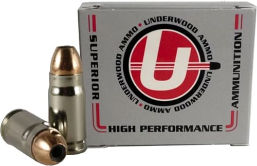 UNDERWOOD 357 SIG 115GR JHP – 20RD 10BX/CS