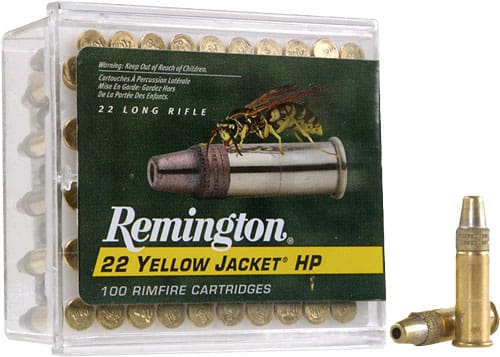 REMINGTON YELLOW JACKET 22LR – 33GR TC LEAD-HP 100RD 50BX/CS
